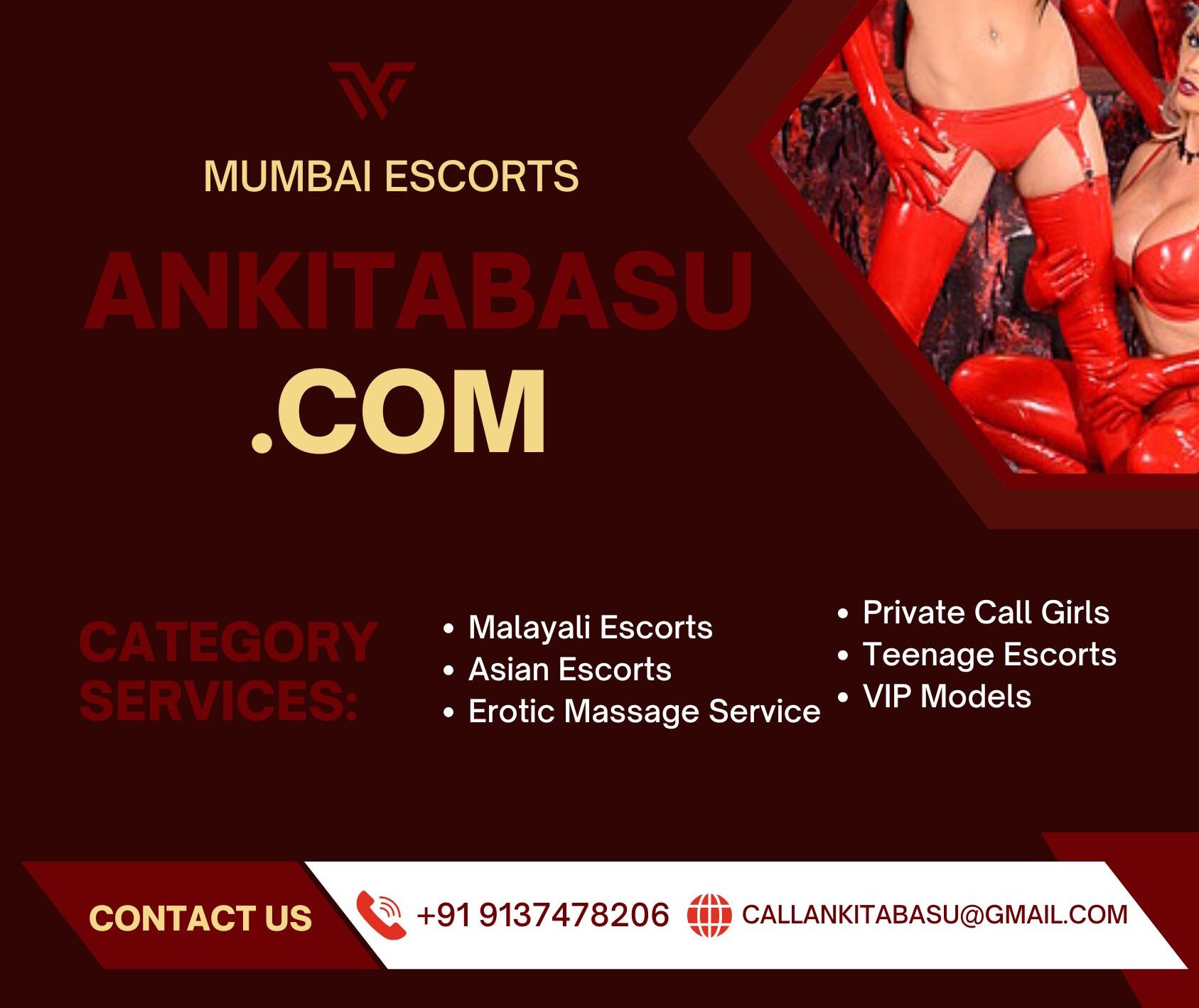 Mobile Banner - Ankitabasu Escorts